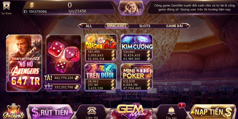 xi ngau 1 Xí ngầu tại Gemwin là gì?